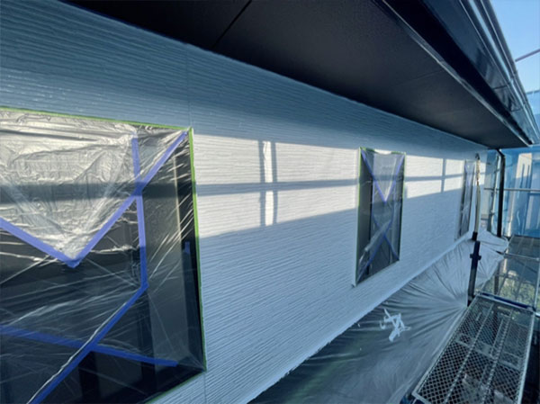 サイディング塗り潰し（上壁）