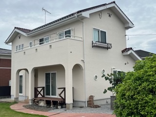 真岡市 Y様邸 ：屋根漆喰詰め替え工事/高耐久マット（艶消）フッ素外壁塗装工事