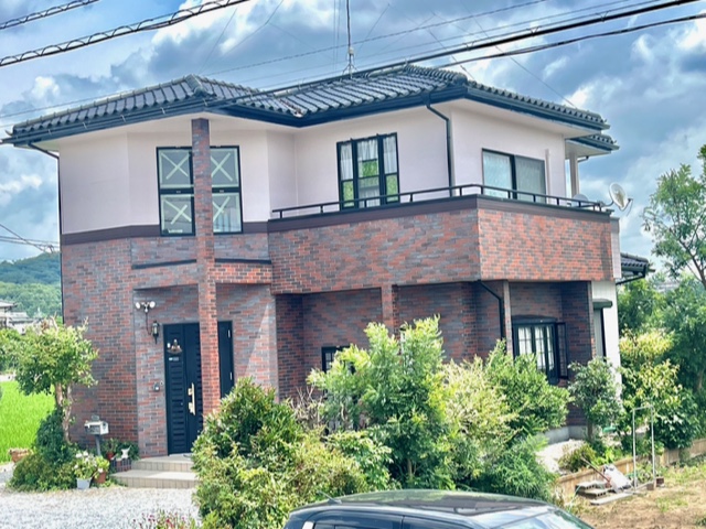 栃木市 T様邸 ：高耐久シリコン外壁塗装工事