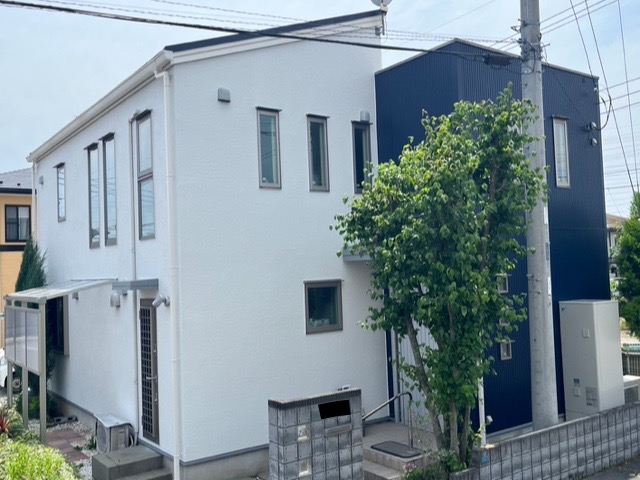 宇都宮市城南 K様邸 ： 高耐久艶消しフッ素塗装工事 /超耐久屋根カバー工事/陸屋根防水工事