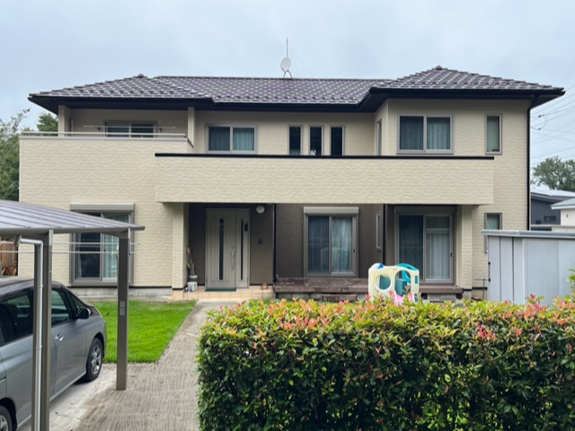 栃木県矢板市K様邸 ：高耐久外壁塗装工事